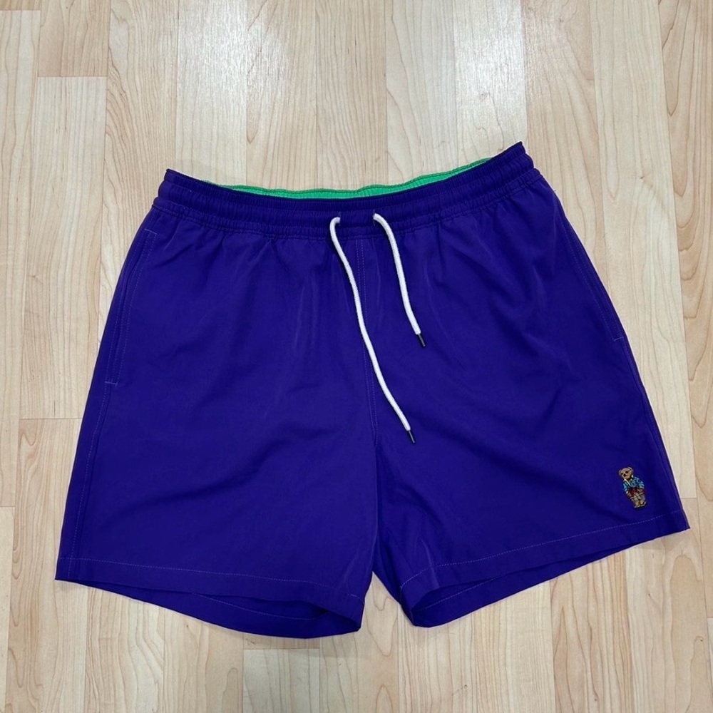 Ralph Lauren Purple Swim Board Shorts